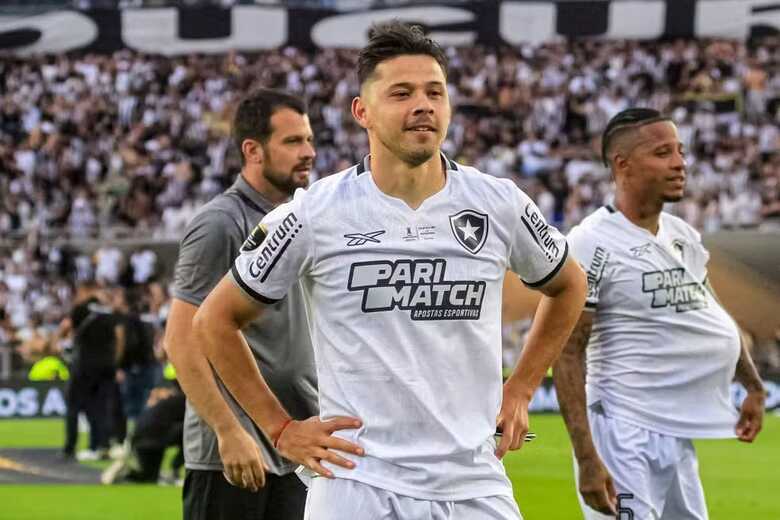 Óscar Romero na final da Libertadores, entre Botafogo x Atlético-MG 