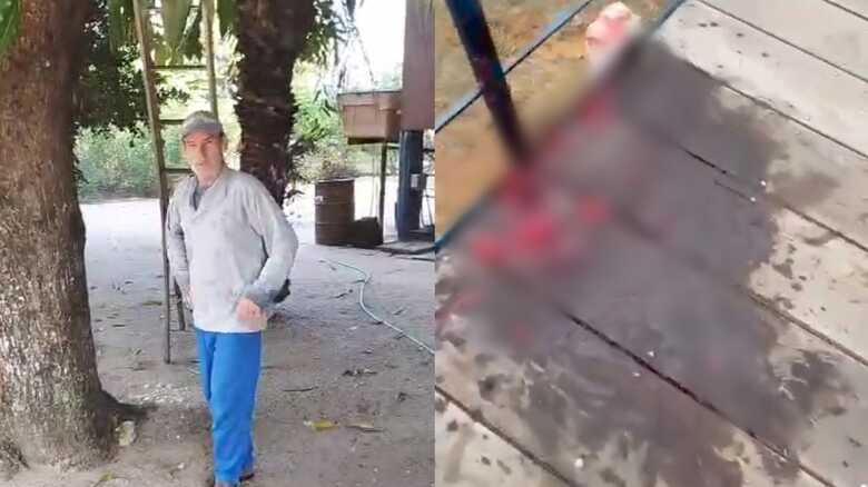Caseiro morreu no ataque
