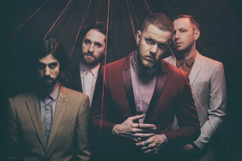 A banda Imagine Dragons, com Dan Reynolds à frente 