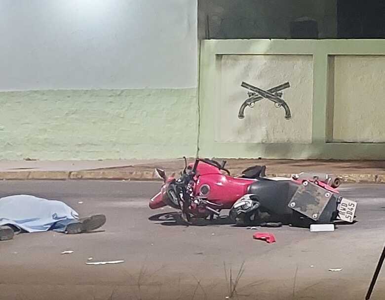 Motociclista não resistiu ao acidente