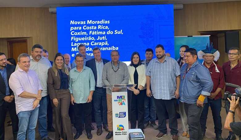 Comitiva de Miranda que vai receber unidades na modalidade rural