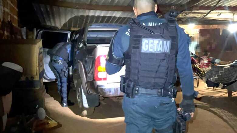 Polícia esteve no local dos fatos