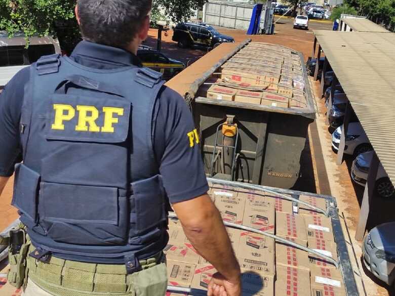 Carga foi apreendida na BR-060