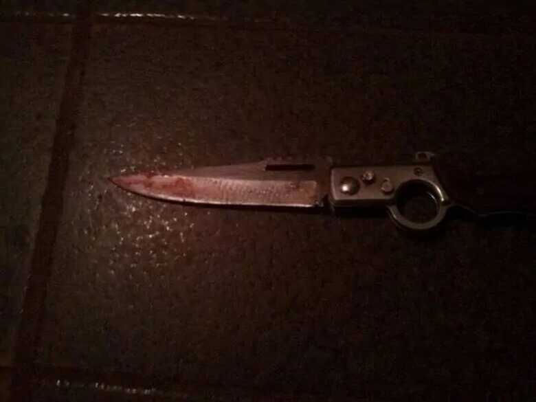 Canivete foi usado para ferir a vítima | Imagem ilustrativa