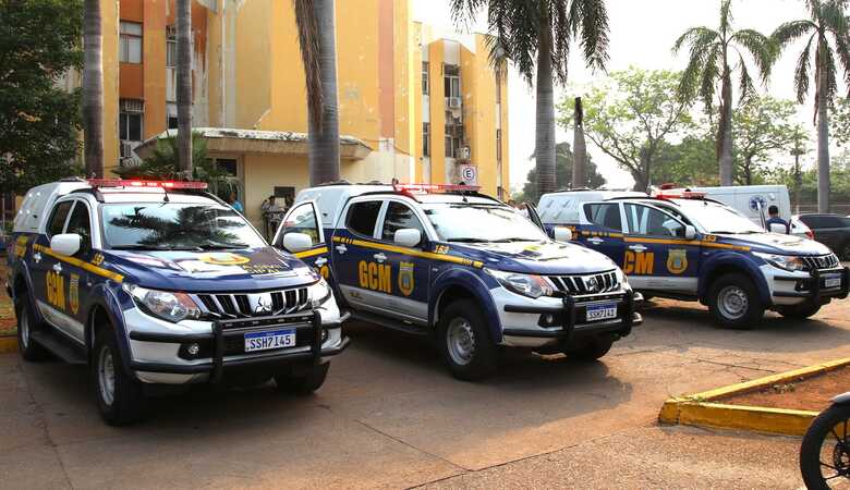 Viaturas da Guarda Civil Municipal de Corumbá - 