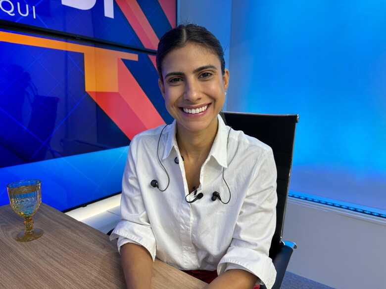 Deputada federal Camila Jara (PT-MS) durante sabatina no JD1TV