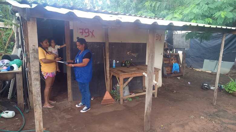 As famílias que precisam do auxilio do programa estão sendo visitadas pela SEAD