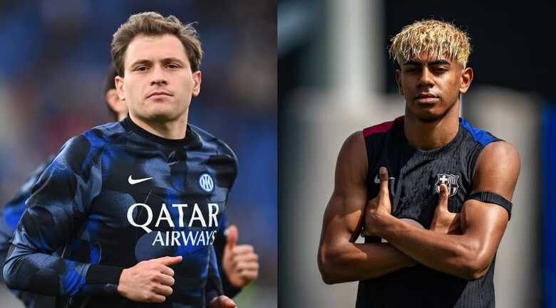 Barella e Yamal são as esperanças dos dois clubes