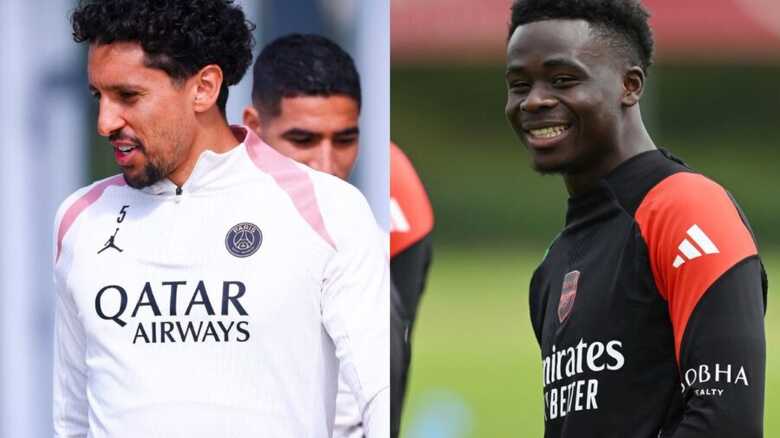 Marquinhos ou Saka, quem garantirá o time na final?