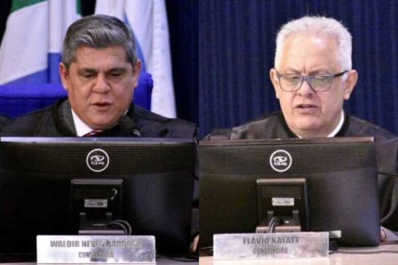 Waldir Neves à esquerda e Flávio Kayatt à direita - 