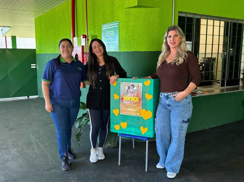 Doações podem ser feitas nas escolas