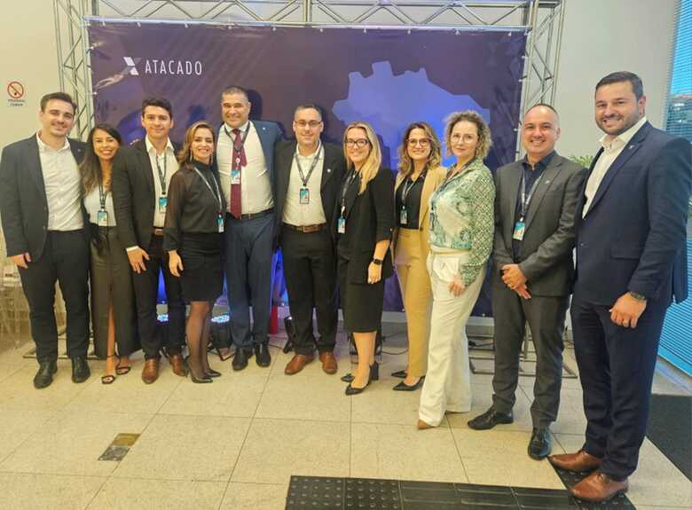 Equipe da nova Agência Caixa