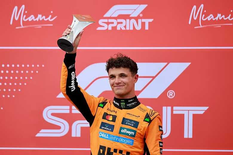 Lando Norris vence corrida sprint do GP de Miami da F1 2025 