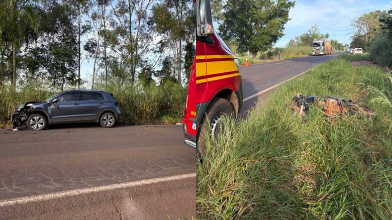 Motociclista não resistiu aos ferimentos