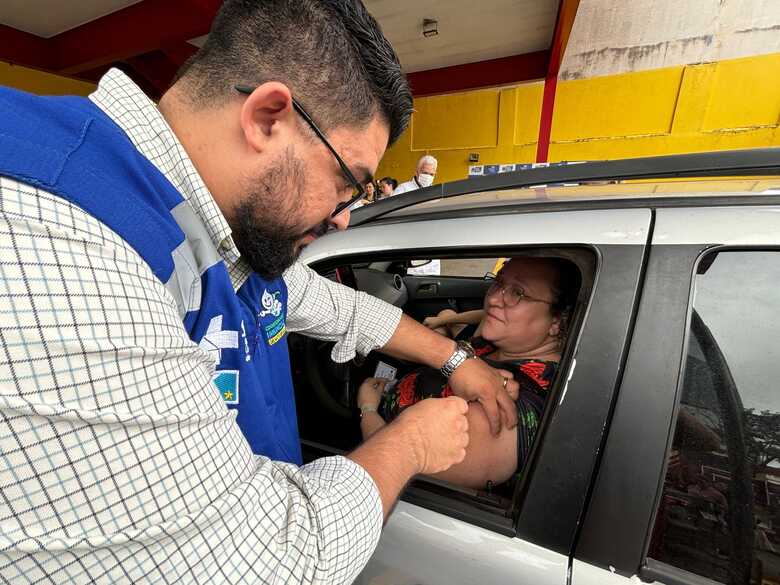 Vacinação aconteceu no Dia D, na mobilização nacional