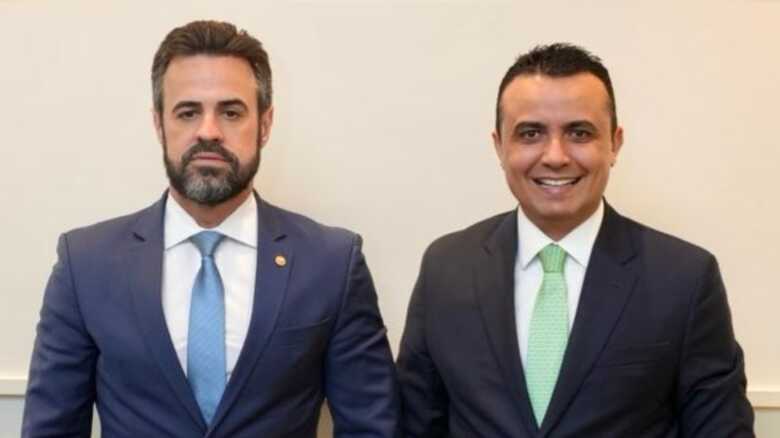 Procurador-Geral, Romão Ávila e o advogado João Paulo Lacerda