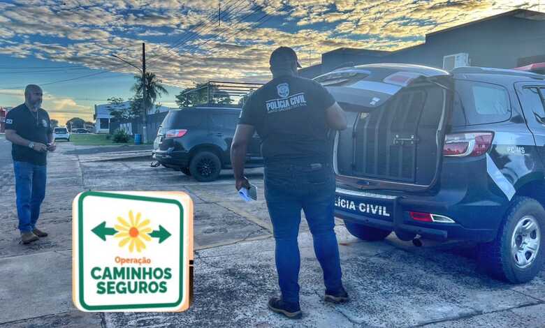 Homem foi preso durante a operação