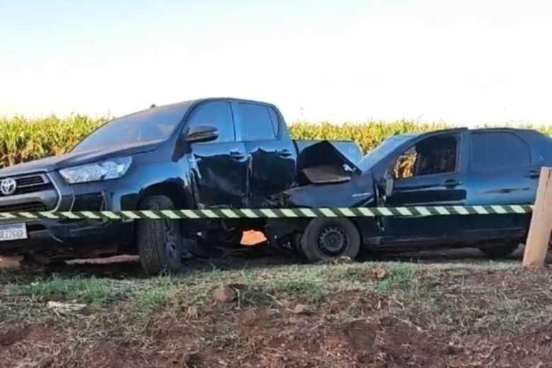 O motorista do Fiat Pálio não resistiu aos ferimentos