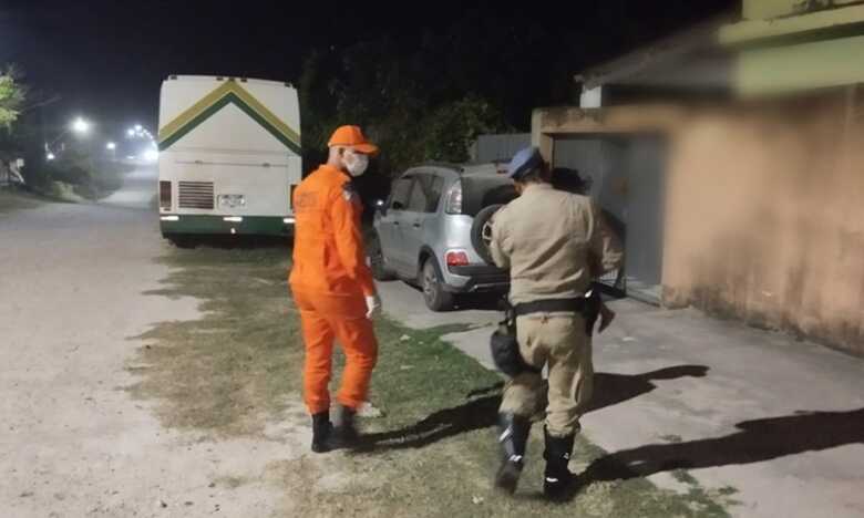 Divulgação/Corpo de Bombeiros Militar
