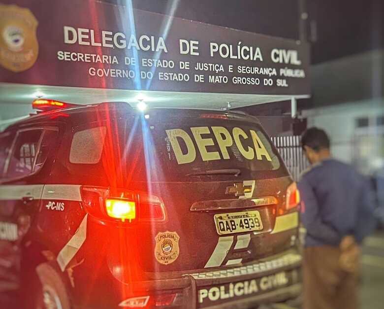 Condenado foi levado para a delegacia
