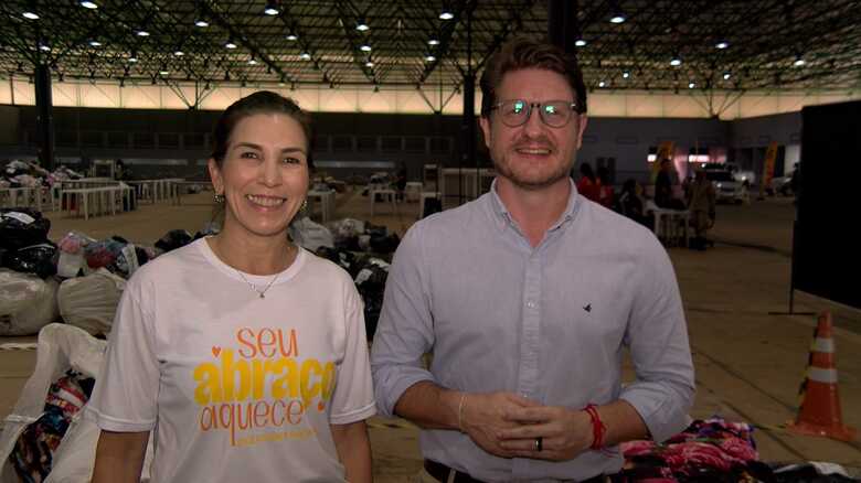 Mônica Riedel e Frederico Fellini