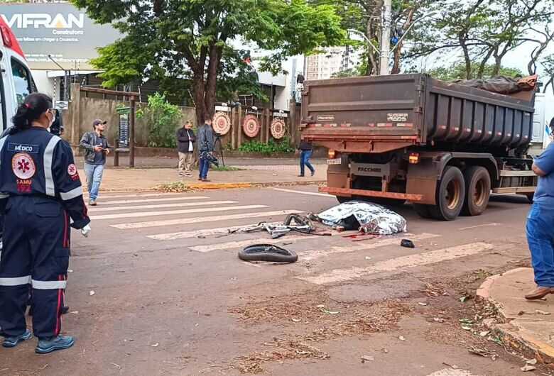 A vítima faleceu ainda no local do acidente