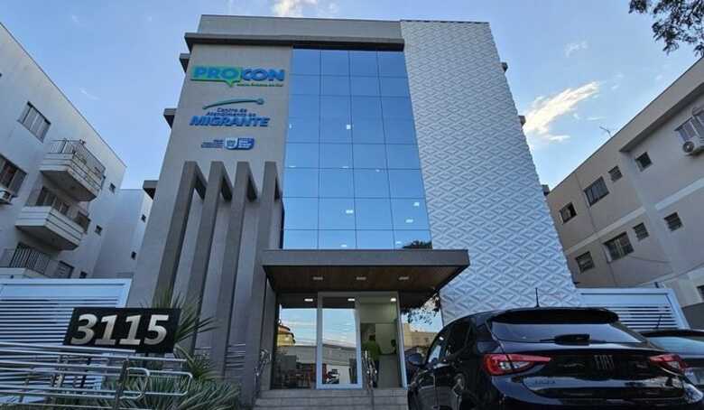 Fachada do Procon