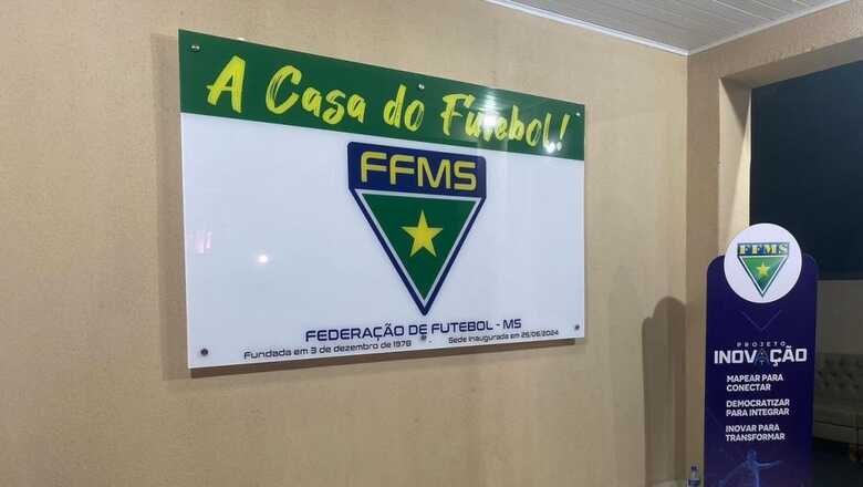 Sede da Federação de Futebol de MS