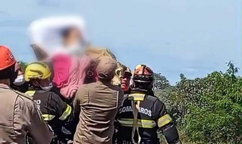 Resgate contou com suporte avançado