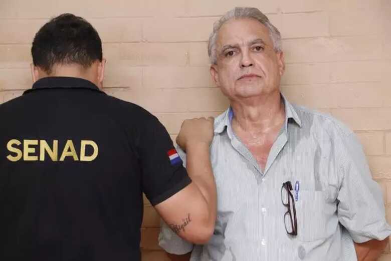 Orlando Vendramini Neto preso pela Senad - 