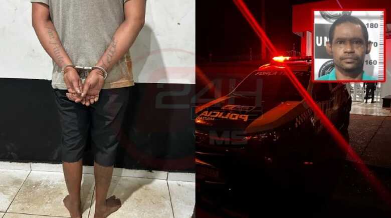 Suspeito foi preso em flagrante