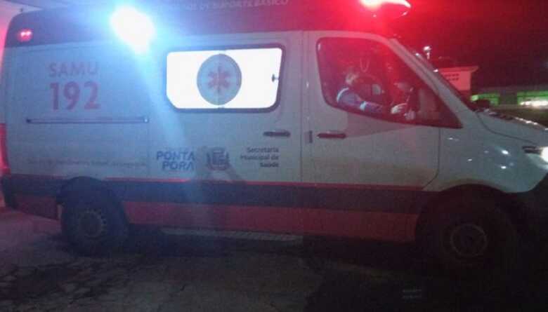 Garupa foi resgatado pelo Samu