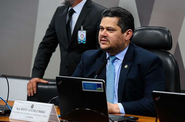 Senador Davi Alcolumbre, presidente da Casa