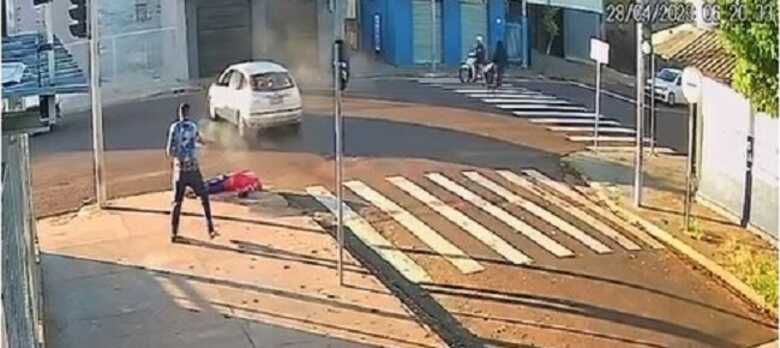 Câmeras registraram o assassinato -