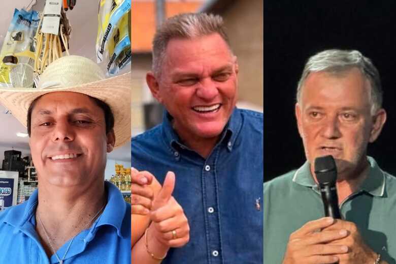 Celso Abrantes, Gustavo Sprotte e Marcelo Abdo