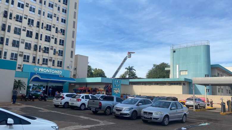 Magirus, do Corpo de Bombeiros, precisou ser acionada para remover a vítima