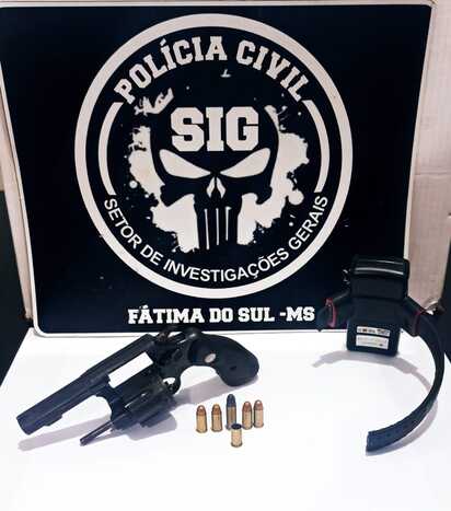 Arma usada no crime foi apreendida
