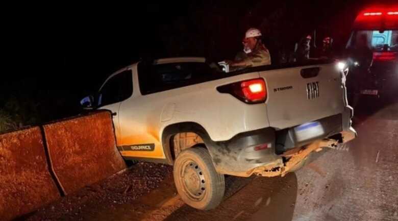 A vítima foi socorrida pelo Corpo de Bombeiros