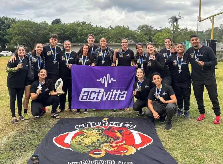 Cobrarés é vice-campeão da etapa Centro-Oeste do Brasileiro de Flag Football 2025