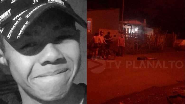 Jovem morreu no meio da rua