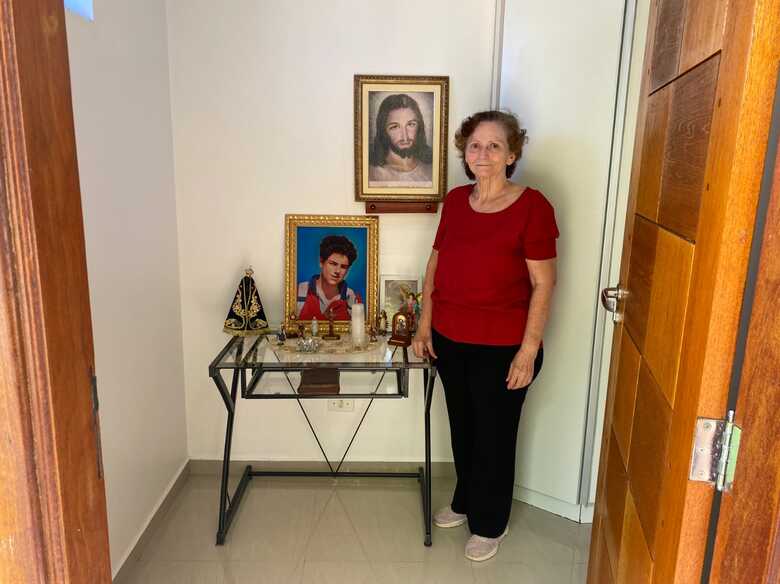 Solange Vianna, avó de Matheus Vianna