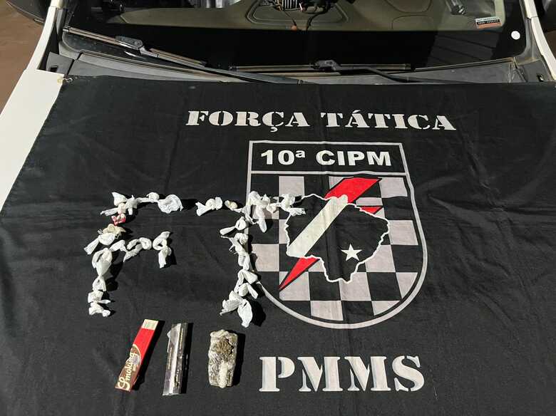Drogas apreendidas
