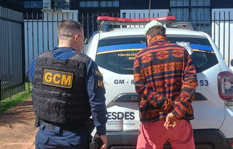 Suspeito foi preso em flagrante