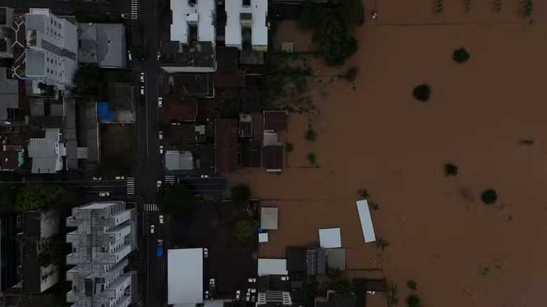 Inundação do Rio Taquari na quarta-feira (18)