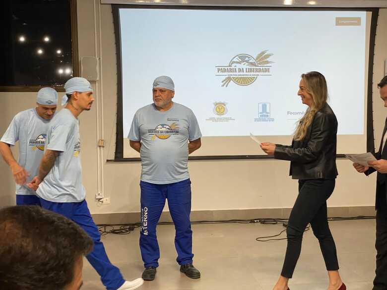 Reeducandos recebem certifica&ccedil;&atilde;o do Senac