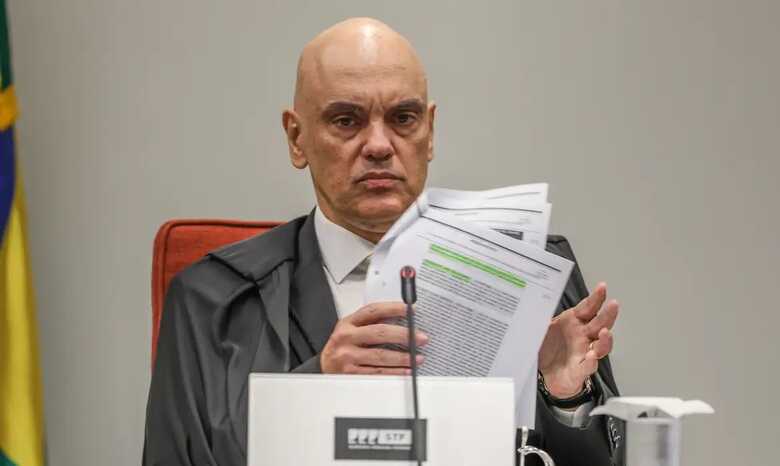 Essa foi a primeira movimentação de Moraes após sanção dos EUA