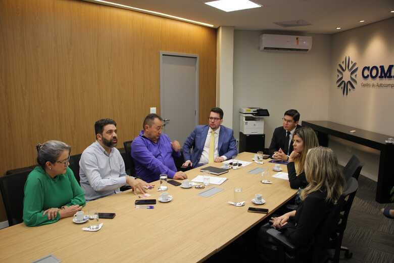 O acordo foi assinado no Centro de Autocomposição de Conflitos e Segurança Jurídica (Compor) - 