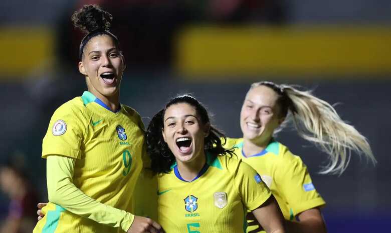 Meninas do Brasil estreiaram bem na competição