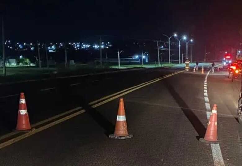 Local onde homem foi encontrado morto