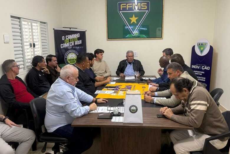 Reunião aconteceu na sede da FFMS